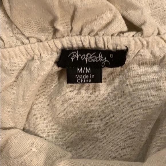 cream romper never worn - Picture 2 of 2